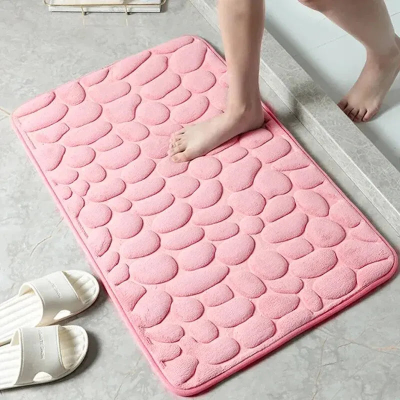 1pc embossed fiber carpet anti slip
