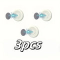 3pcs No Drill Magnetic Remote Holder