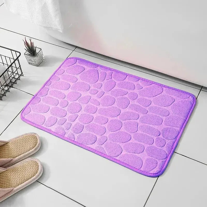 1pc embossed fiber carpet anti slip