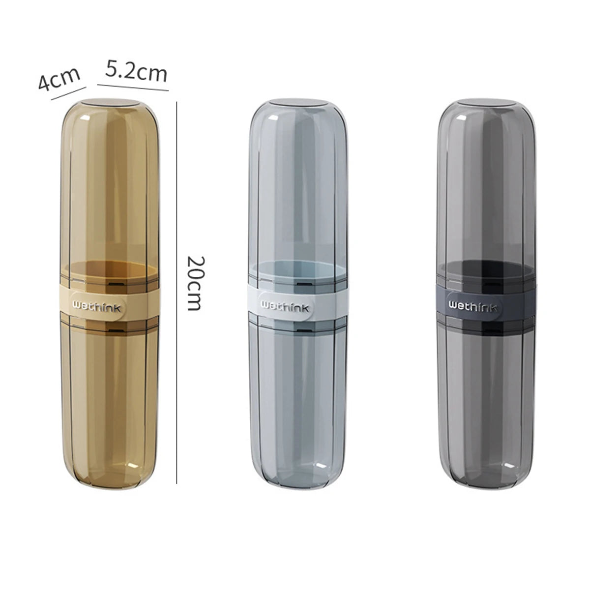 Portable Toothpaste Toothbrush Protect Holder Case